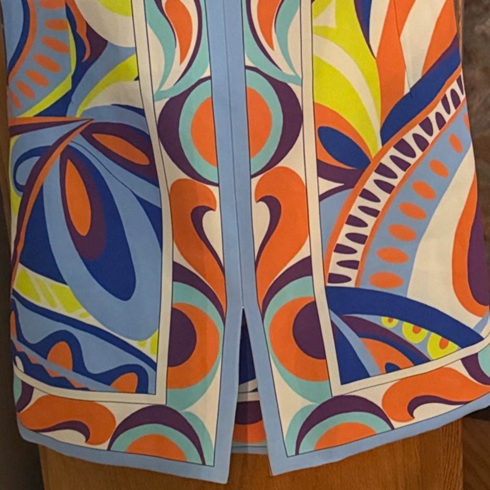 Zara Multicolor Abstract Pattern Low cleavage min… - image 3